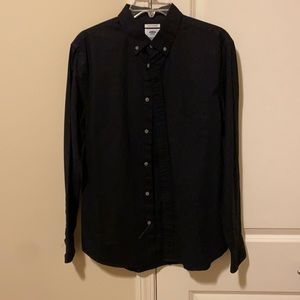 Old Navy Black Button Up